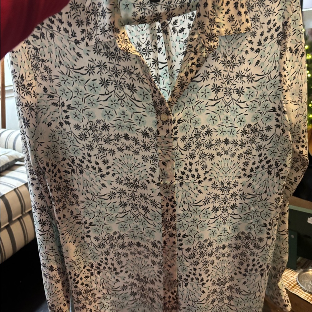 Banana Republic Floral Shirt